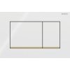 GEBERIT Sigma20 Square dvojčinné ovládacie tlačidlo, biela/pozlátená, 115.883.KK.1 GEBERIT Sigma20 Square dvojčinné ovládacie tlačidlo, biela/pozlátená, 115.883.KK.1