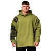 Nebbia Washed-off Oversized mikina s kapucí NO BS 371 zelená - XXL Nebbia Washed-off Oversized mikina s kapucí NO BS 371 zelená - XXL