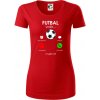 Futbal volá - Dámske tričko z organickej bavlny Origin (GOTS) - XS ( Červená ) Futbal volá - Dámske tričko z organickej bavlny Origin (GOTS) - XS ( Červená )