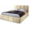 Wilsondo Manželská čalúnená posteľ s úložným priestorom Comone 160x200 - krémová Wilsondo Manželská čalúnená posteľ s úložným priestorom Comone 160x200 - krémová