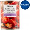 Tesco Krájané paradajky s olivovým olejom a cesnakom v paradajkovej šťave 400 g Tesco Krájané paradajky s olivovým olejom a cesnakom v paradajkovej šťave 400 g