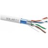 Solarix SXKD-6A-FFTP-LSOH FFTP, Cat 6A, drôt, 500m Solarix SXKD-6A-FFTP-LSOH FFTP, Cat 6A, drôt, 500m