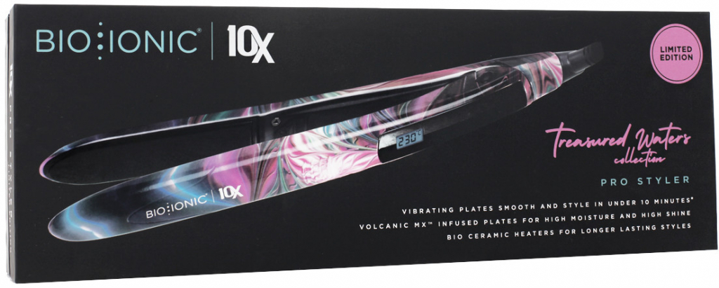 Bio Ionic 10X Pro Styling Iron Treasured Waters