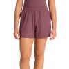 Hummel Pulse Rib Short Women hnedá