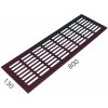 MPkovania SRL - ALFA vetracia mriežka 130 x 800 mm, 800 mm, 130 mm, BRM - bronz matný (C33) MPkovania SRL - ALFA vetracia mriežka 130 x 800 mm, 800 mm, 130 mm, BRM - bronz matný (C33)