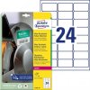 Etikety Avery 63,5x33,9 mm, ultra odolné biele Etikety Avery 63,5x33,9 mm, ultra odolné biele