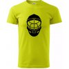 Florbal maska - Klasické pánske tričko vyššej gramáže - XS ( Limetková ) Florbal maska - Klasické pánske tričko vyššej gramáže - XS ( Limetková )