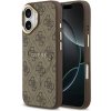 Guess PU Leather 4G Gold Frame MagSafe kryt pre iPhone 17, hnedý 57983127083