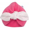 Dievčenská čiapočka turban New Baby For Girls dots 80 (9-12m) Dievčenská čiapočka turban New Baby For Girls dots 80 (9-12m)