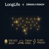 LongLife led svetelná záclona vonkajšia flash - 500led - 30m teplá biela / flash prebliknutie teplá biela LongLife led svetelná záclona vonkajšia flash - 500led - 30m teplá biela / flash prebliknutie teplá biela