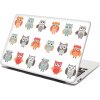 Sablio Samolepka na notebook Sovy 2 - 29x20 cm Sablio Samolepka na notebook Sovy 2 - 29x20 cm