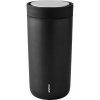Termohrnček TO GO CLICK 400 ml, lesklá čierna, Stelton Termohrnček TO GO CLICK 400 ml, lesklá čierna, Stelton