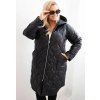 Kesi Plus Size s kapucňou Hnedá