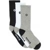 Pánske ponožky Hurley Icon 1/2 Terry Crew - Ikona 1/2 Terry Crew – pohodlné vysoké ponožky od Hurley, čierne, sivé, biele s logom, 3 páry. Pánske ponožky Hurley Icon 1/2 Terry Crew - Ikona 1/2 Terry Crew – pohodlné vysoké ponožky od Hurley, čierne, sivé, biele s logom, 3 páry.