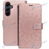 Púzdro MEZZO Samsung Galaxy A15, A15 5G knižka Rose Mandala Púzdro MEZZO Samsung Galaxy A15, A15 5G knižka Rose Mandala