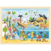 Puzzle Goki Drevené puzzle Návšteva Zoo 48 dielikov (57744) Puzzle Goki Drevené puzzle Návšteva Zoo 48 dielikov (57744)