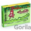 Safari Croco: kartová hra rizika - Djeco Safari Croco: kartová hra rizika - Djeco