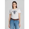 Gant REG LOGO SS T SHIRT biela