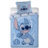 FARO Obliečky do postieľky Lilo and Stitch blue Bavlna, 100/135, 40/60 cm FARO Obliečky do postieľky Lilo and Stitch blue Bavlna, 100/135, 40/60 cm