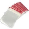 Uzatvárateľný ZIP sáčok, šírka 250 mm, dĺžka 300 mm, transparentný, 100 ks Uzatvárateľný ZIP sáčok, šírka 250 mm, dĺžka 300 mm, transparentný, 100 ks