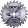 EXTOL PREMIUM 8891822A Pílový kotúč s SK plátky 165x1,4x16mm 24zubov