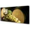 Obraz canvas Poháre hroznového suda 100x50 cm Obraz canvas Poháre hroznového suda 100x50 cm