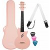 Cascha Carbon Fibre Set Pink Koncertné ukulele Cascha Carbon Fibre Set Pink Koncertné ukulele