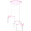 Stropné svietidlo Luminex E27 ružové Stropné svietidlo Luminex E27 ružové