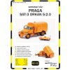 Papierový model Zametací voz Praga S5T-3 ORKAN 5-2.0 Papierový model Zametací voz Praga S5T-3 ORKAN 5-2.0