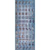 Nálepky embosované EDS 772 - Abeceda jeans Nálepky embosované EDS 772 - Abeceda jeans