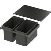 VS ENVI Flex XS-256 systém na třídění odpadu KB 600 mm, 2 × 16 litrů, lava VS ENVI Flex XS-256 systém na třídění odpadu KB 600 mm, 2 × 16 litrů, lava