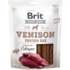 Brit maškrty Jerky Venison Protein Bar 200 g Brit maškrty Jerky Venison Protein Bar 200 g