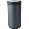 Stelton Termohrnček Go Click 0,2l modrá metalická Stelton Termohrnček Go Click 0,2l modrá metalická
