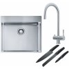 Súprava nerezový drez Franke Box 127.0369.295, kuchynská batéria Franke Eos 120.0179.979 Súprava nerezový drez Franke Box 127.0369.295, kuchynská batéria Franke Eos 120.0179.979