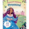 Samolepková knižka Princezné, trblietavé obliekanie Samolepková knižka Princezné, trblietavé obliekanie