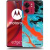 Picasee silikónový prehľadný obal pre Motorola Edge 40 - Blue Magma Picasee silikónový prehľadný obal pre Motorola Edge 40 - Blue Magma