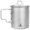 Titanový hrnek 500 ml s pokličkou Titanový hrnek 500 ml s pokličkou