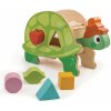 Drevená didaktická korytnačka Tortoise Shape Sorter Tender Leaf Toys s tvarovanými kockami od 18 mes Drevená didaktická korytnačka Tortoise Shape Sorter Tender Leaf Toys s tvarovanými kockami od 18 mes