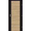 Voster Rámové falcové interiérové dvere DUO 10, f.Platinum, čierna/dub bav. 70 P Voster Rámové falcové interiérové dvere DUO 10, f.Platinum, čierna/dub bav. 70 P