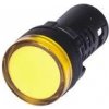 Signálne LED svetlo 22 mm AC/DC 12 - 24V - Žlté Signálne LED svetlo 22 mm AC/DC 12 - 24V - Žlté