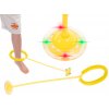 Hula hop noha skákacia lopta svietiaca LED žltá Hula hop noha skákacia lopta svietiaca LED žltá