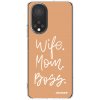 Picasee silikonový průhledný obal pro Honor X7 - Boss Mama Picasee silikonový průhledný obal pro Honor X7 - Boss Mama