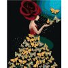 Zuty – Maľovanie Podľa Čísel – Žena A Motýlikové Šaty, 40 × 50 cm, Plátno + Rám 8596530190493 Zuty – Maľovanie Podľa Čísel – Žena A Motýlikové Šaty, 40 × 50 cm, Plátno + Rám 8596530190493