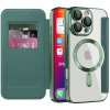 AppleMix Puzdro pre Apple iPhone 16 Pro - ochrana objektívu - slot na kartu - MagSafe - zelené AppleMix Puzdro pre Apple iPhone 16 Pro - ochrana objektívu - slot na kartu - MagSafe - zelené