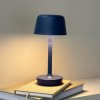Dyberg Larsen LED dobíjacia stolová lampa Flow, modrá, výška 25 cm - 9153 Dyberg Larsen LED dobíjacia stolová lampa Flow, modrá, výška 25 cm - 9153