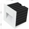 Orion Nástenné svietidlo Loro LED, biele, šírka 8,5 cm, hliník - AL 11-1217 weiß Orion Nástenné svietidlo Loro LED, biele, šírka 8,5 cm, hliník - AL 11-1217 weiß