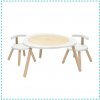 Stokke MuTable + Stolička 2ks: White Stokke MuTable + Stolička 2ks: White