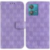 Peňaženkové kožené puzdro 8-shaped na Motorola Edge 40 Neo - Fialová Peňaženkové kožené puzdro 8-shaped na Motorola Edge 40 Neo - Fialová