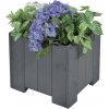 Gaspo Drevený kvetináč Wels, sivá vintage, 45 x 45 x 35 cm Gaspo Drevený kvetináč Wels, sivá vintage, 45 x 45 x 35 cm