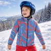 Detská fleecová mikina Reima Niksini modrá/červená 146 Detská fleecová mikina Reima Niksini modrá/červená 146